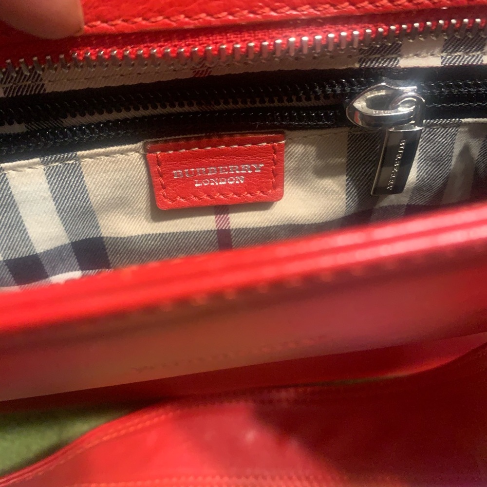 Burberry Red Purse - Picture 6 of 15
